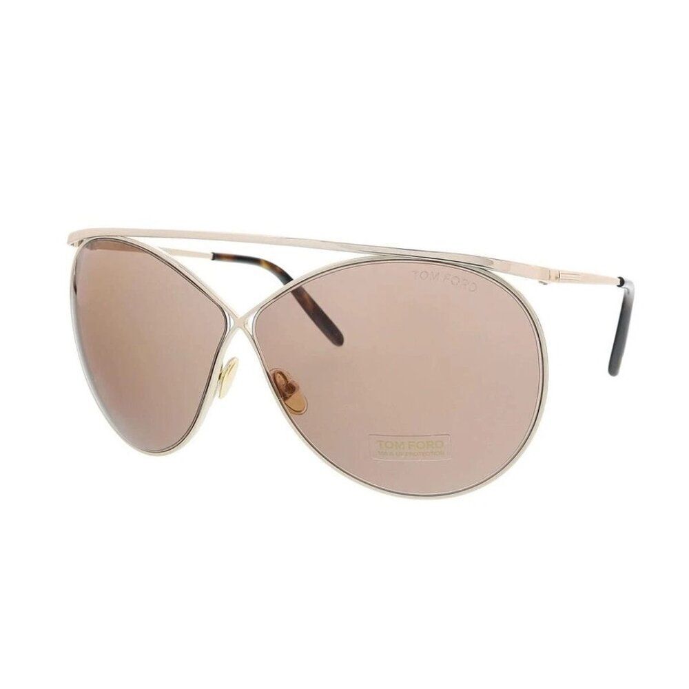 New Authentic Tom Ford Stevie FT0761/S 28Y Round Sunglasses